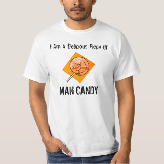 T-shirts Parte deliciosa de doces do homem