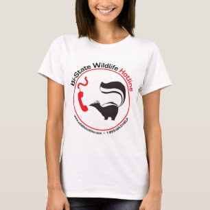 T-shirts Parte dianteira/camisa traseira dos funcionarios