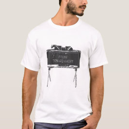T-shirts Parte dianteira de "Claymore "para o inimigo""