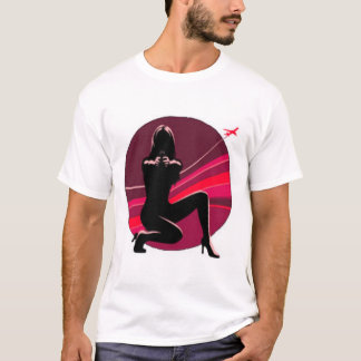 T-shirts Parte dianteira do logotipo novo de Ms.X GRANDE