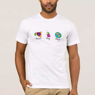 T-shirts Parte do jogo do tiro