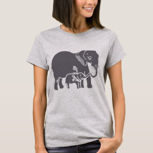 T-shirts Parte superior Boxy da colheita do Bella das