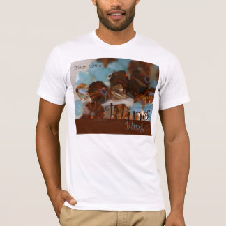 T-shirts Parte superior da menina de Bling Bling