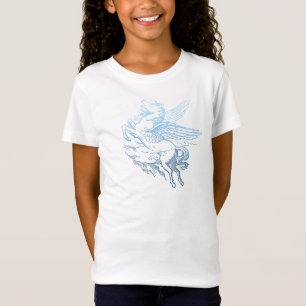 T-shirts Parte superior das meninas de Pegasus do
