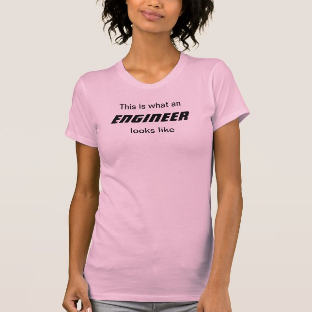 T-shirts Parte superior sem mangas do engenheiro da mulher (Frente)