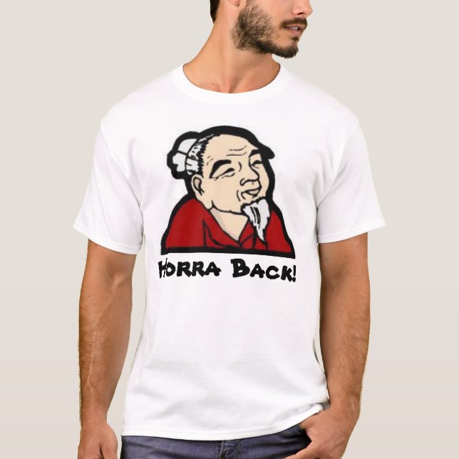 T-shirts Parte traseira de Horra! (Frente)