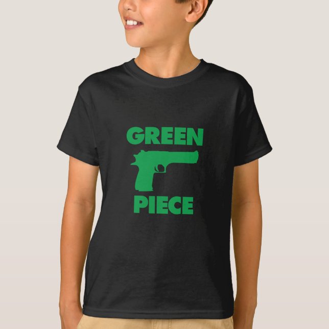 T-shirts Parte verde (Frente)