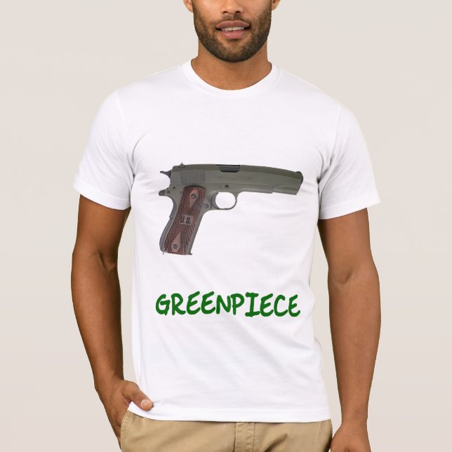 T-shirts Parte verde (Frente)