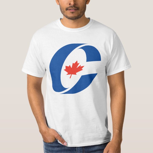 T-shirts Partido conservador de Canadá (Frente)