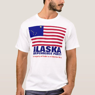 T-SHIRTS PARTIDO DA INDEPENDÊNCIA DE ALASKA