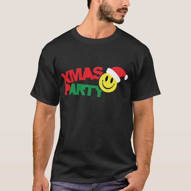 T-shirts Partido do Xmas (Natal) (Frente)