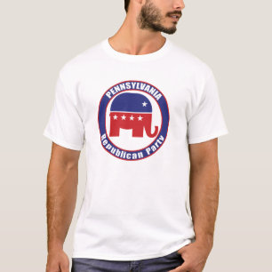 T-shirts Partido Republicano da Pensilvânia