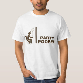 T-SHIRTS PARTY-POOPER