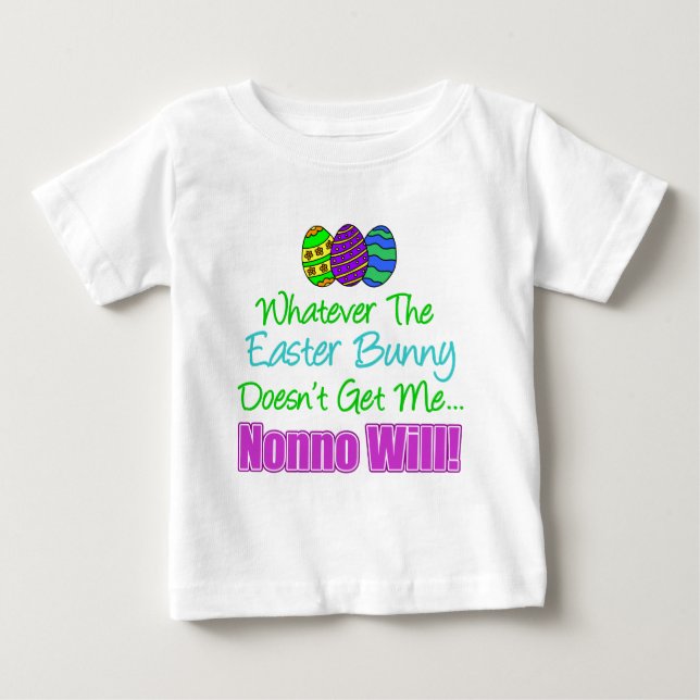 T-shirts Páscoa Bunny Nonno Will (Frente)