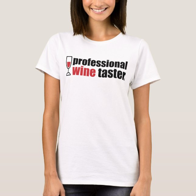 T-shirts Páscoa profissional do vinho (Frente)