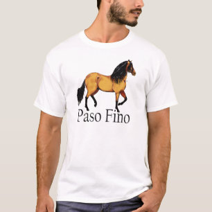 T-shirts Paso Horse Buckskin Paso Fino
