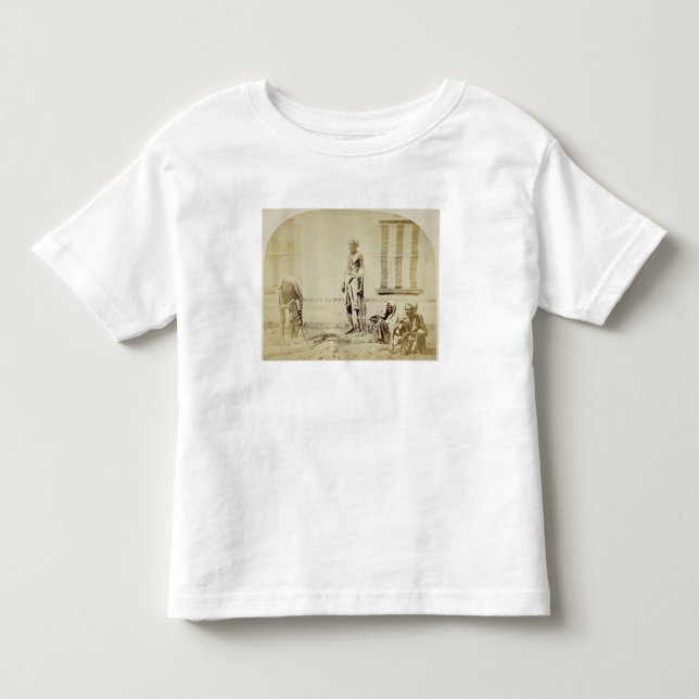 T-shirts Pássaro-Coletores, baixa casta Hindus em Deli, 19o (Frente)