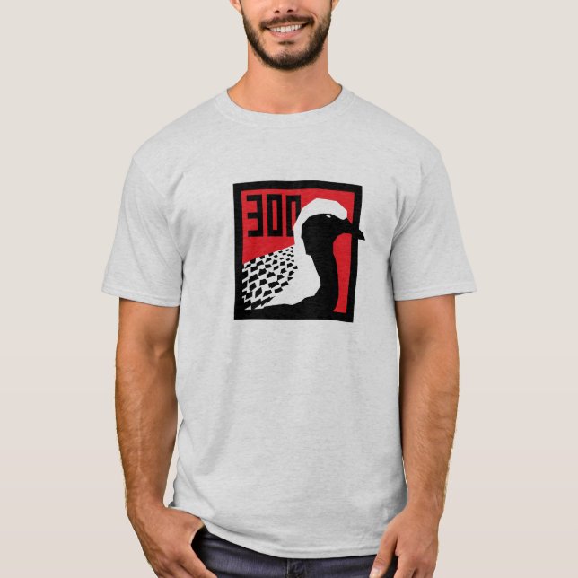 T-shirts Pássaro do condado de Jonathan 300th (Frente)