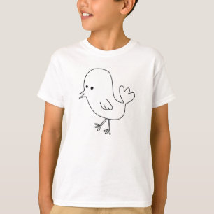 T-shirts Pássaro dos desenhos animados