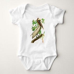 T-shirts Pássaros de John James Audubon do pelicano de