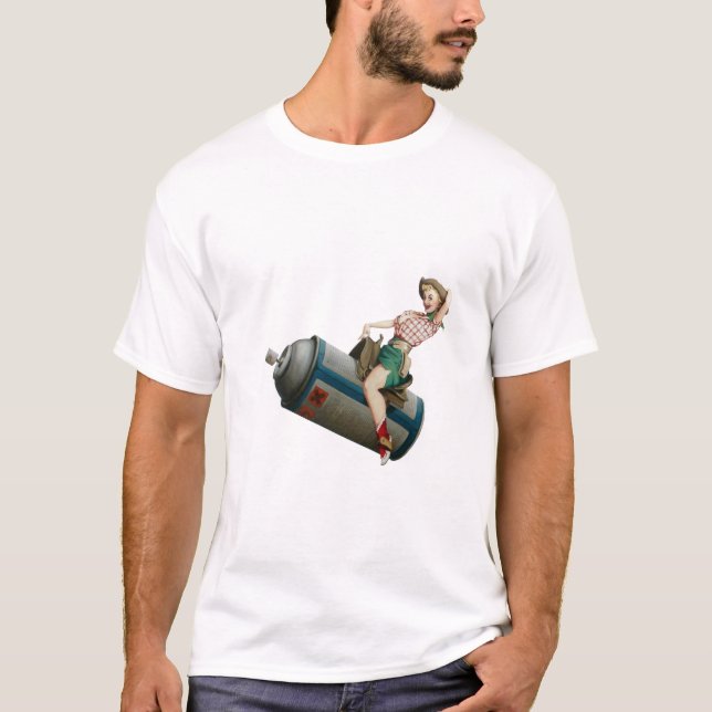 T-shirts Passeio de Spraycan (Frente)