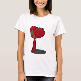 T-shirts Passeio vermelho da menina