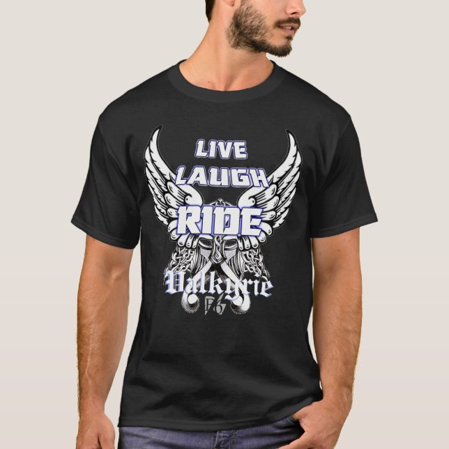 T-shirts Passeio vivo Valkyrie do riso (Frente)