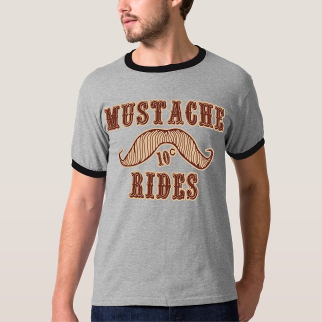 T-shirts Passeios do bigode (Frente)