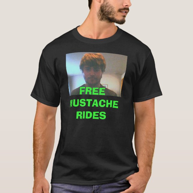 T-shirts PASSEIOS matt, LIVRES do BIGODE (Frente)