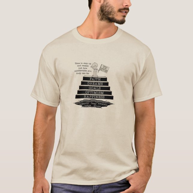 T-shirts Passo para cima (Frente)