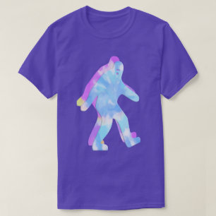 T-shirts Pastel Bigfoot Tie Dye