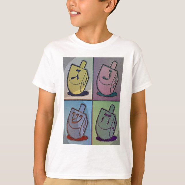 T-shirts pasteldreidle (Frente)