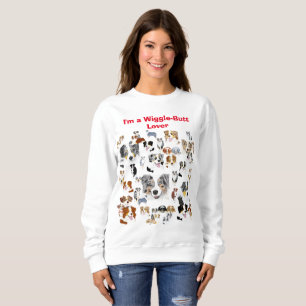 T-shirts Pastor australiano de "amante do Wiggle-bumbum