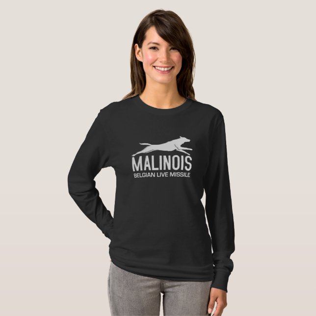 T-shirts Pastor belga - Malinois (Frente Completa)