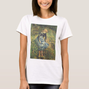 T-shirts Pastora por Camille Pissarro, Arte Fino Antigo