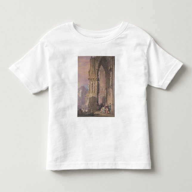 T-shirts Patamar da catedral de Regensburg (Frente)