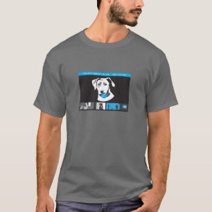 T-shirts Patas para o salvamento do cão das casas - o