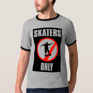 T-shirts Patinadores somente T