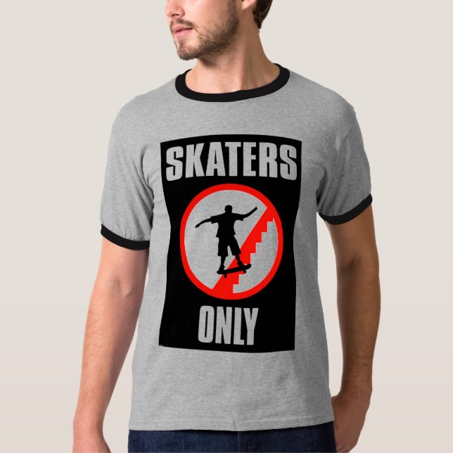 T-shirts Patinadores somente T (Frente)