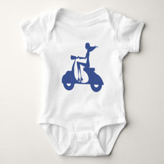 T-shirts Patinete azul