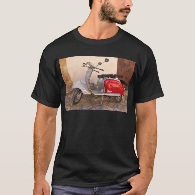 T-shirts Patinete de Impressitaly Lambretta (Frente)