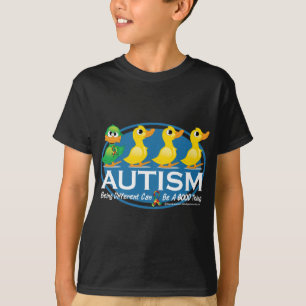 T-shirts Patinho feio do autismo