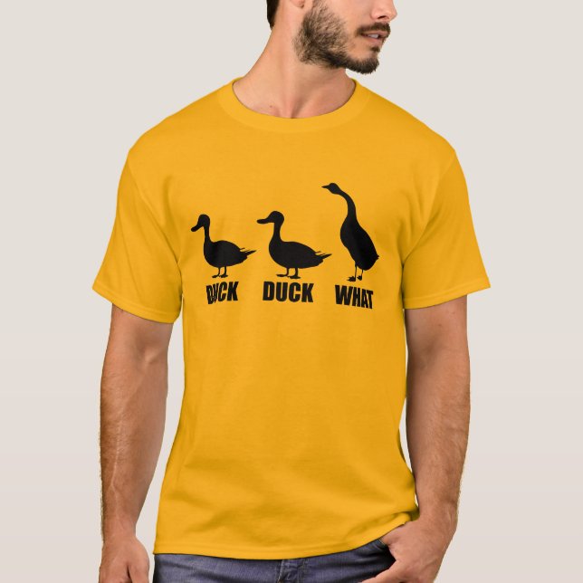T-shirts Pato do pato que ganso (Frente)