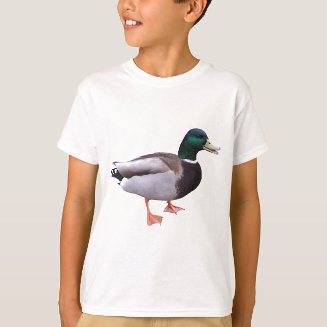 T-shirts Pato do pato selvagem (Frente)