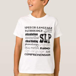 T-shirts Patologista da língua do discurso