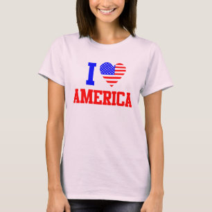 T-shirts Patriótico Americano