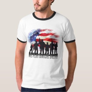 T-shirts Patriótico Nunca se Rende