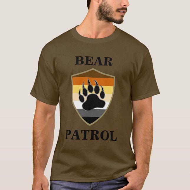 T-shirts Patrulha Bear Pride Bear (Frente)