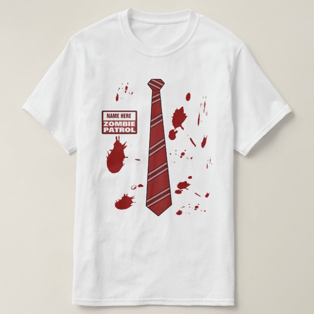T-shirts Patrulha do zombi (Frente do Design)