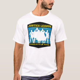 T-shirts Patrulha Intergaláctica da Liga da Justiça